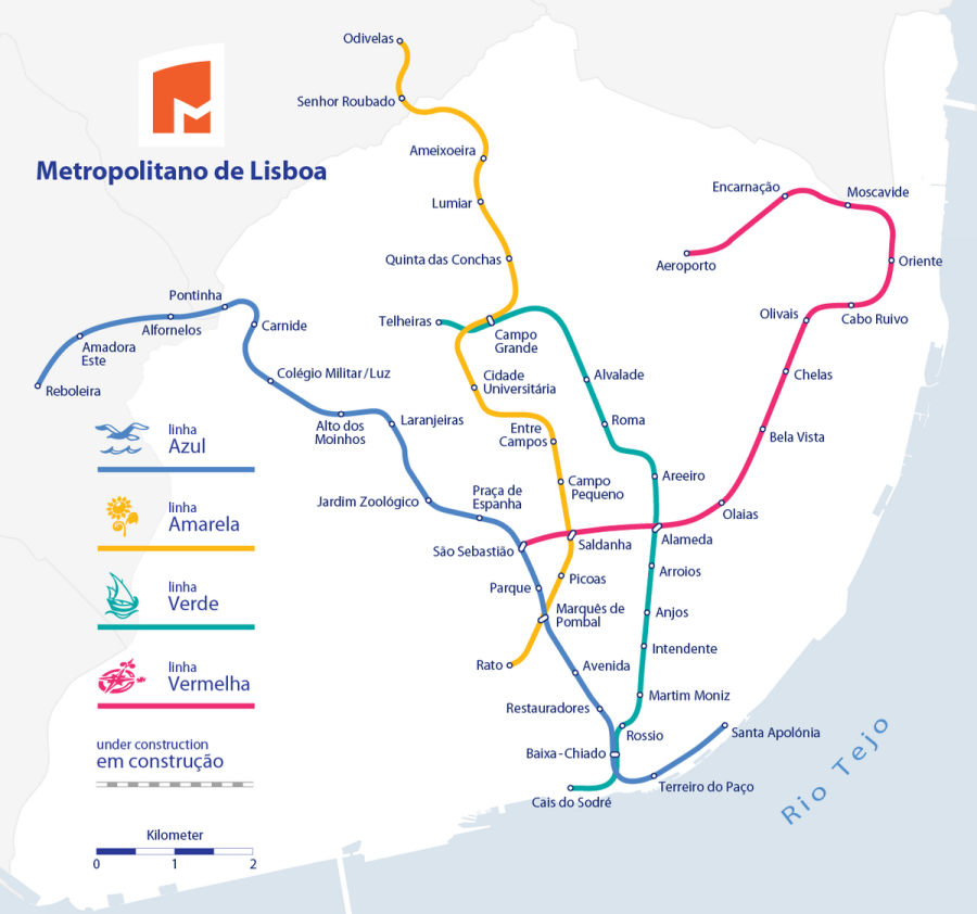 Metro Lisabon